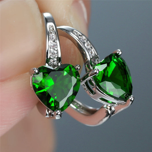Lunara Greystelle Boucles d'Oreilles | Or Blanc