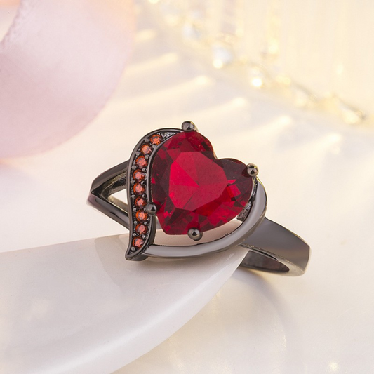 Calindra Rosethorne Bague | Noir Finish
