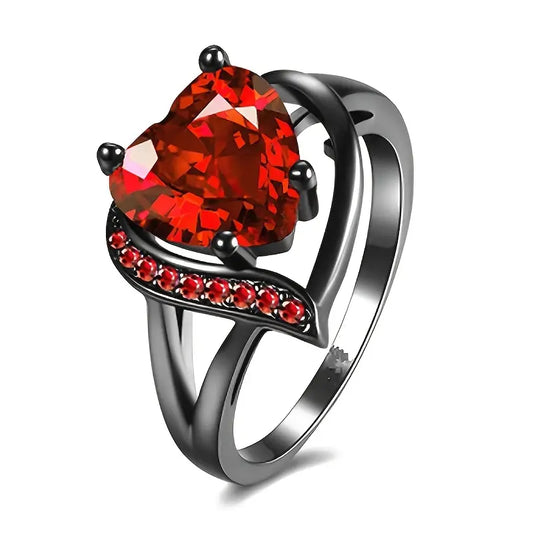 Calindra Rosethorne Bague | Noir Finish