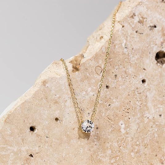 Aurora Cristal Collier | Or