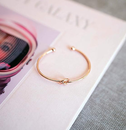 Amour Nœud Infini Bracelet | Or
