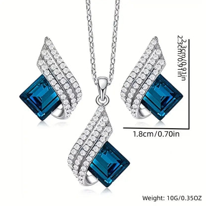Brienne Solazure Bijou Set | Or Blanc