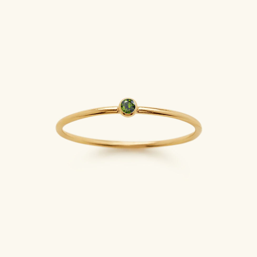 Amelia Pierre de Naissance Empilable Bague