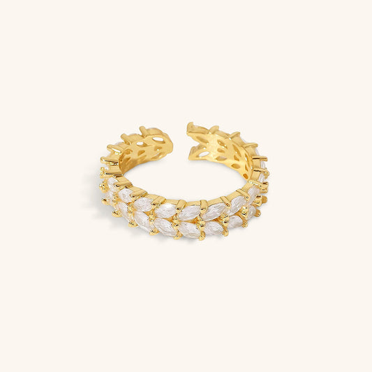 Clarisse Motif Or Bague