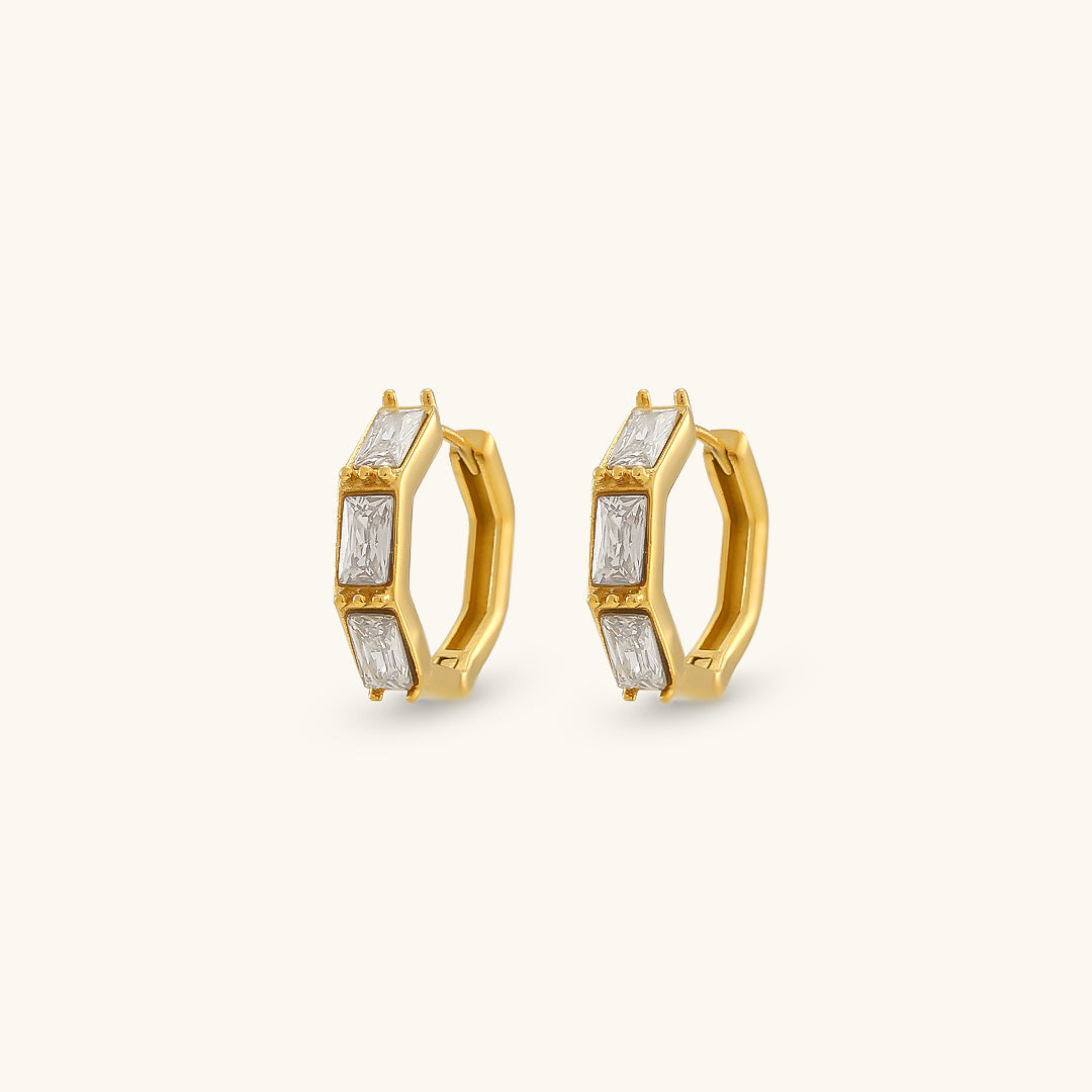 Elira Diamant Boucles d'Oreilles