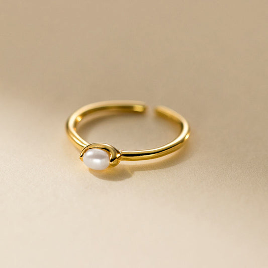 Baroque Perle Bague