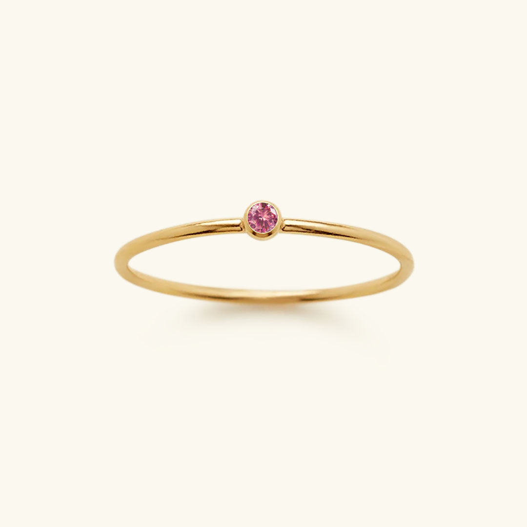 Amelia Pierre de Naissance Empilable Bague