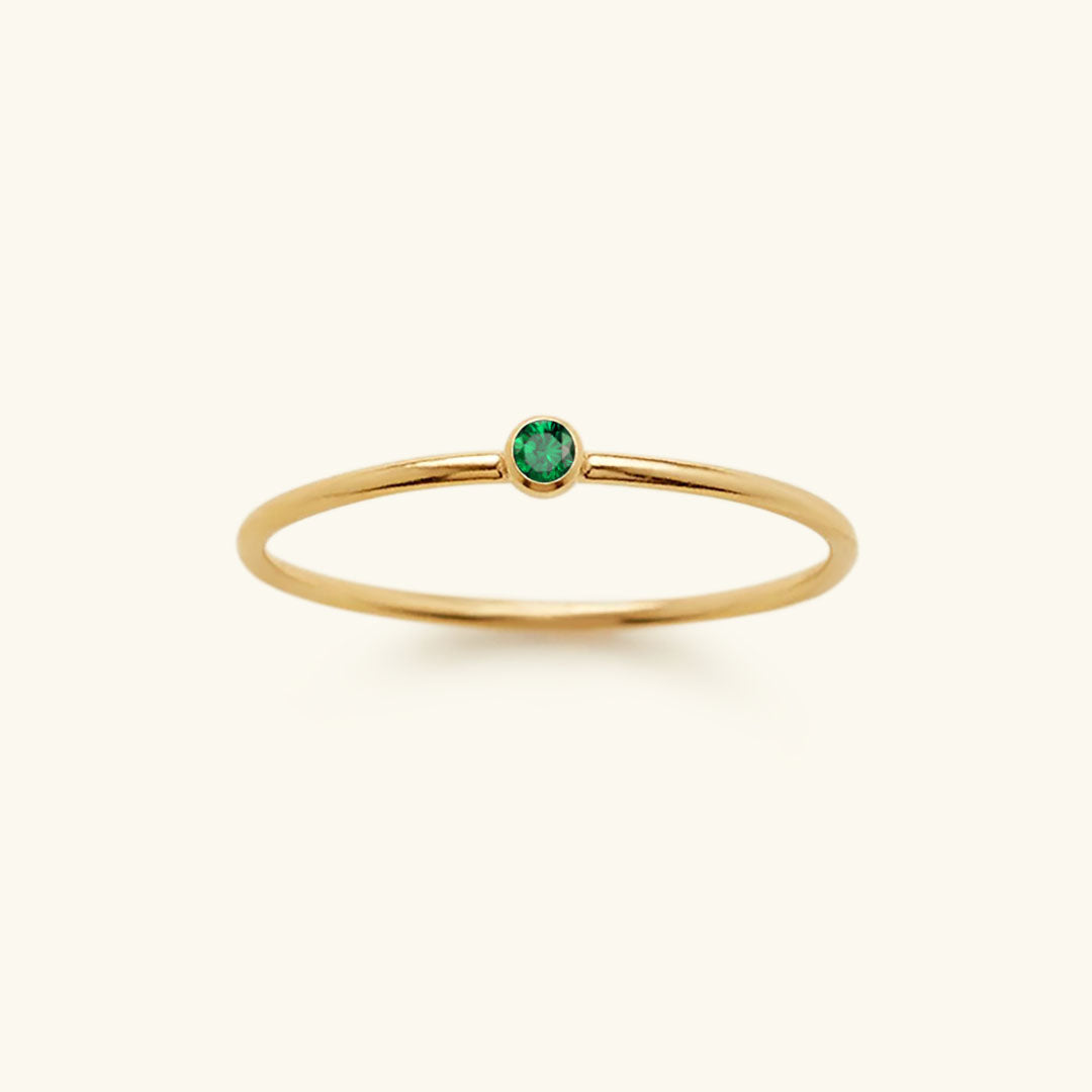 Amelia Pierre de Naissance Empilable Bague
