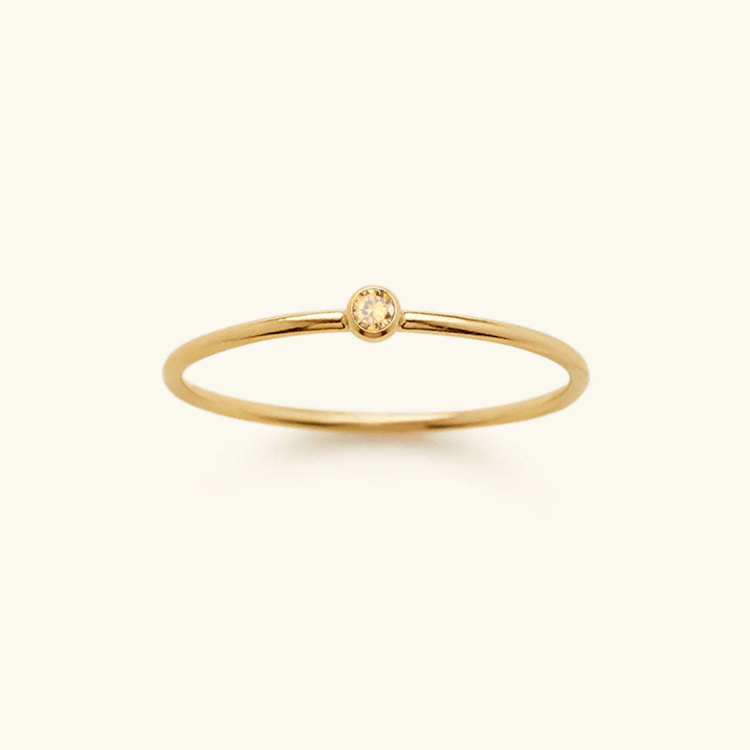 Amelia Pierre de Naissance Empilable Bague