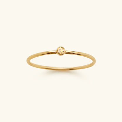 Amelia Pierre de Naissance Empilable Bague
