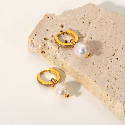 Sara Perle Boucles d'Oreilles