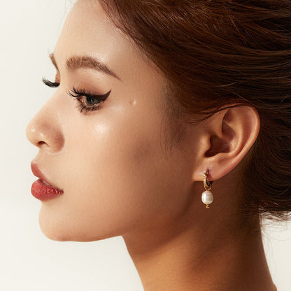 Sara Perle Boucles d'Oreilles