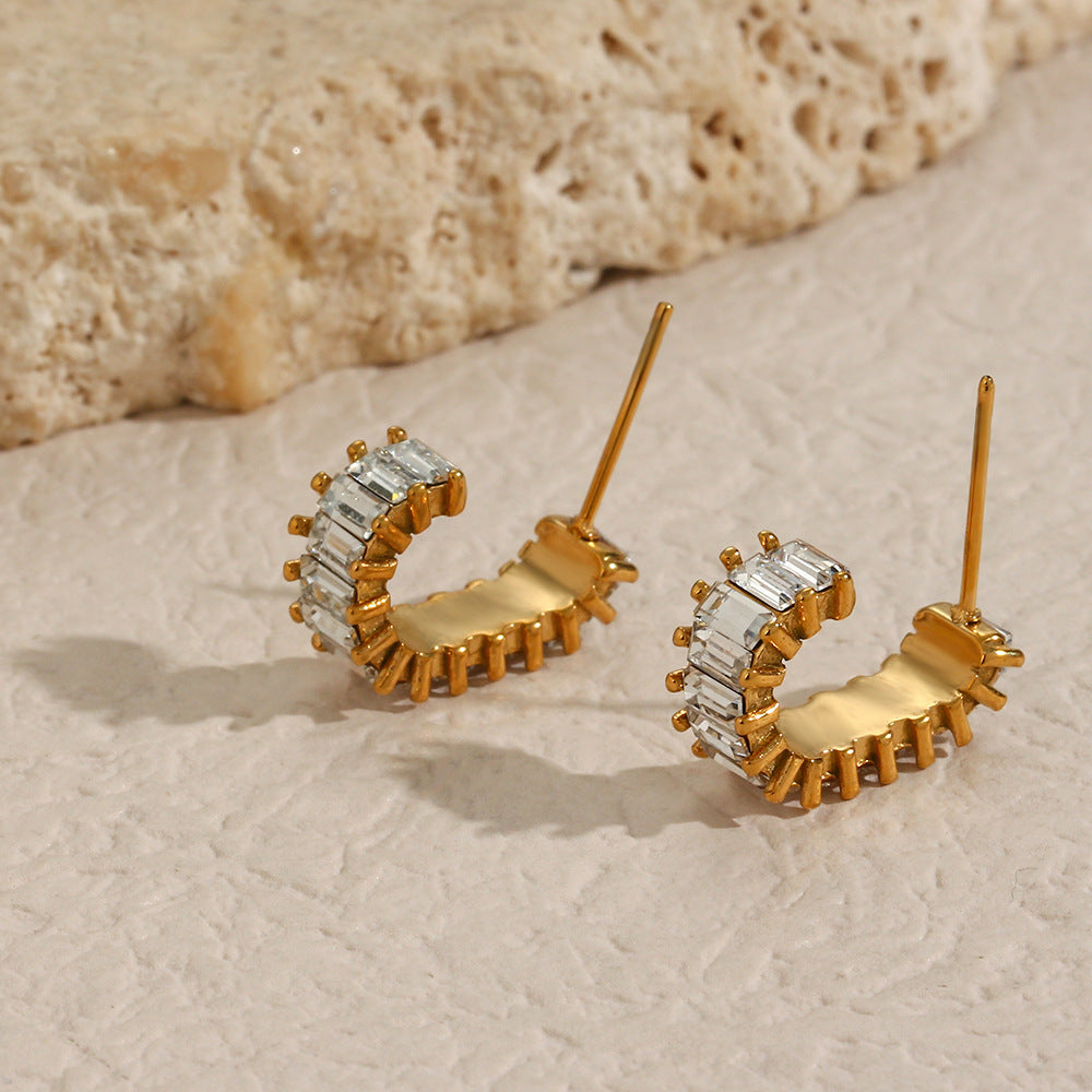 Agnes Diamant Boucles d'Oreilles