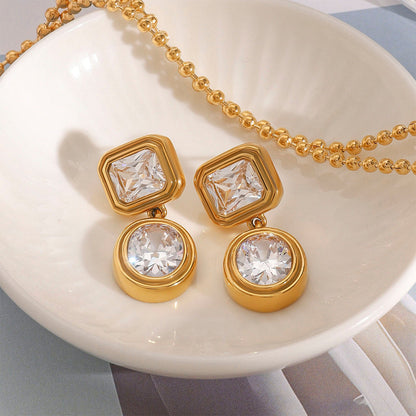 Amanda Diamant Boucles d'Oreilles