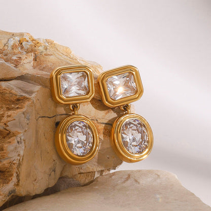 Amanda Diamant Boucles d'Oreilles