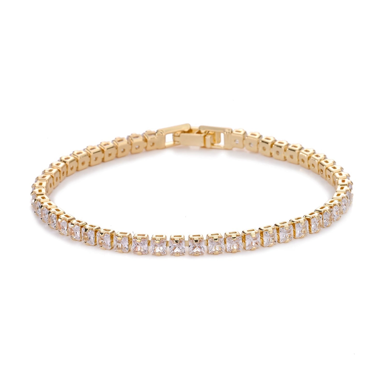 Carré Bracelet Tennis | Or