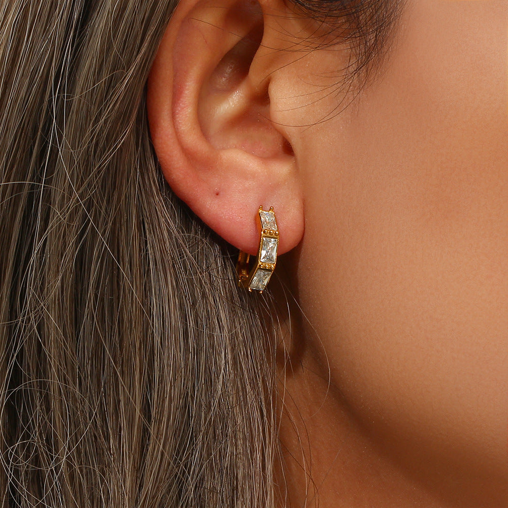 Elira Diamant Boucles d'Oreilles