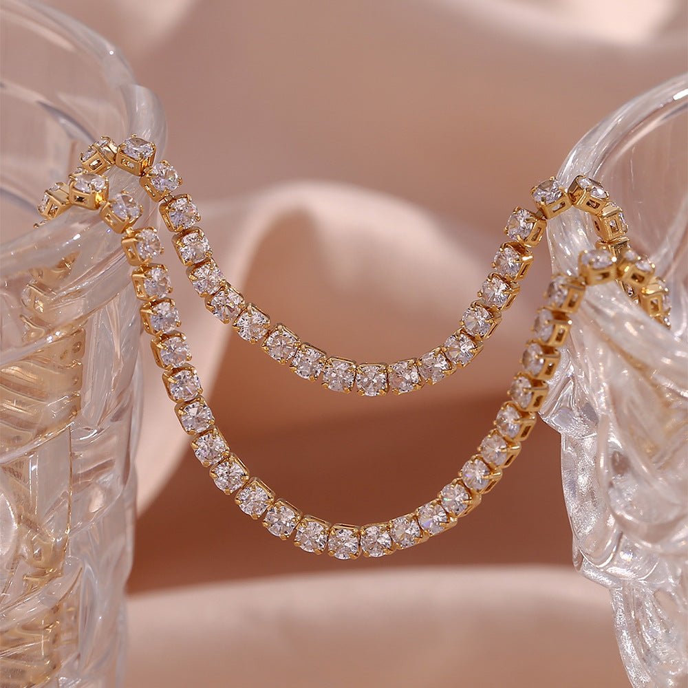 Isolde Diamant Collier Tennis