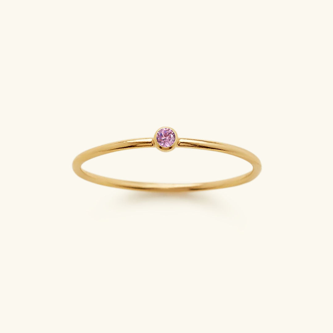 Amelia Pierre de Naissance Empilable Bague