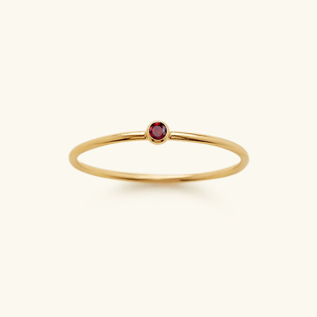 Amelia Pierre de Naissance Empilable Bague