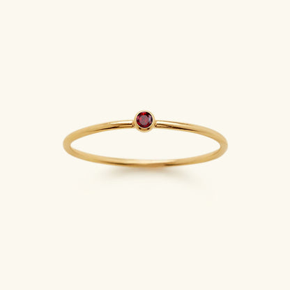 Amelia Pierre de Naissance Empilable Bague