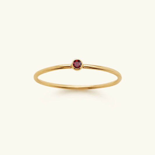 Amelia Pierre de Naissance Empilable Bague