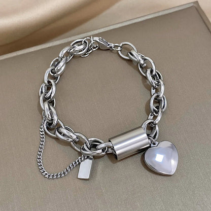 Heartened Chunky Bracelet | Or