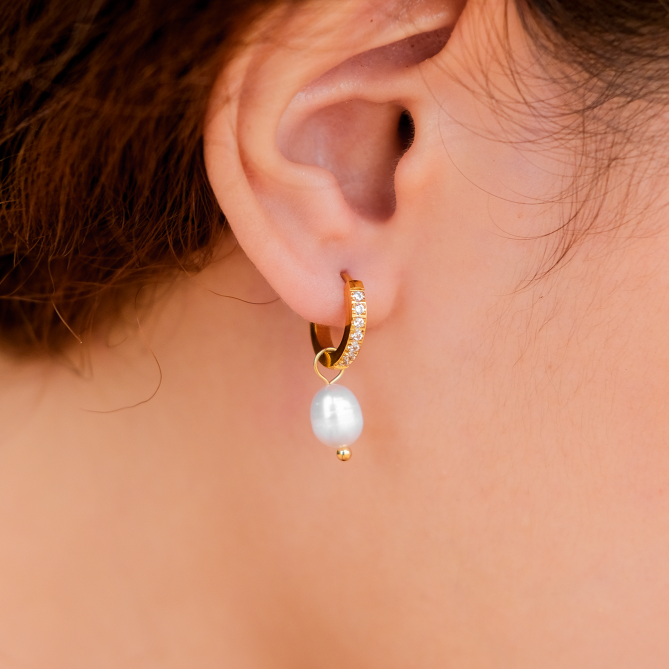 Sara Perle Boucles d'Oreilles
