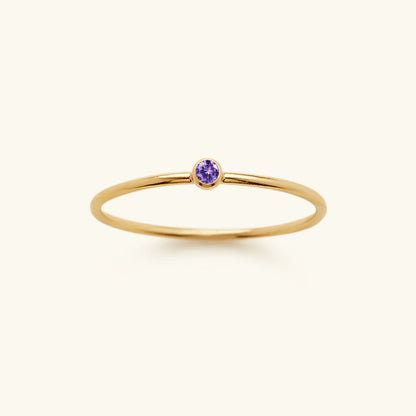 Amelia Pierre de Naissance Empilable Bague
