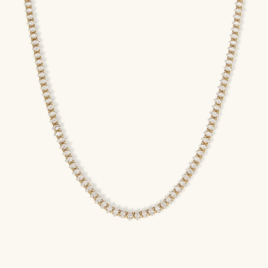 Wisteria Diamant Collier Tennis