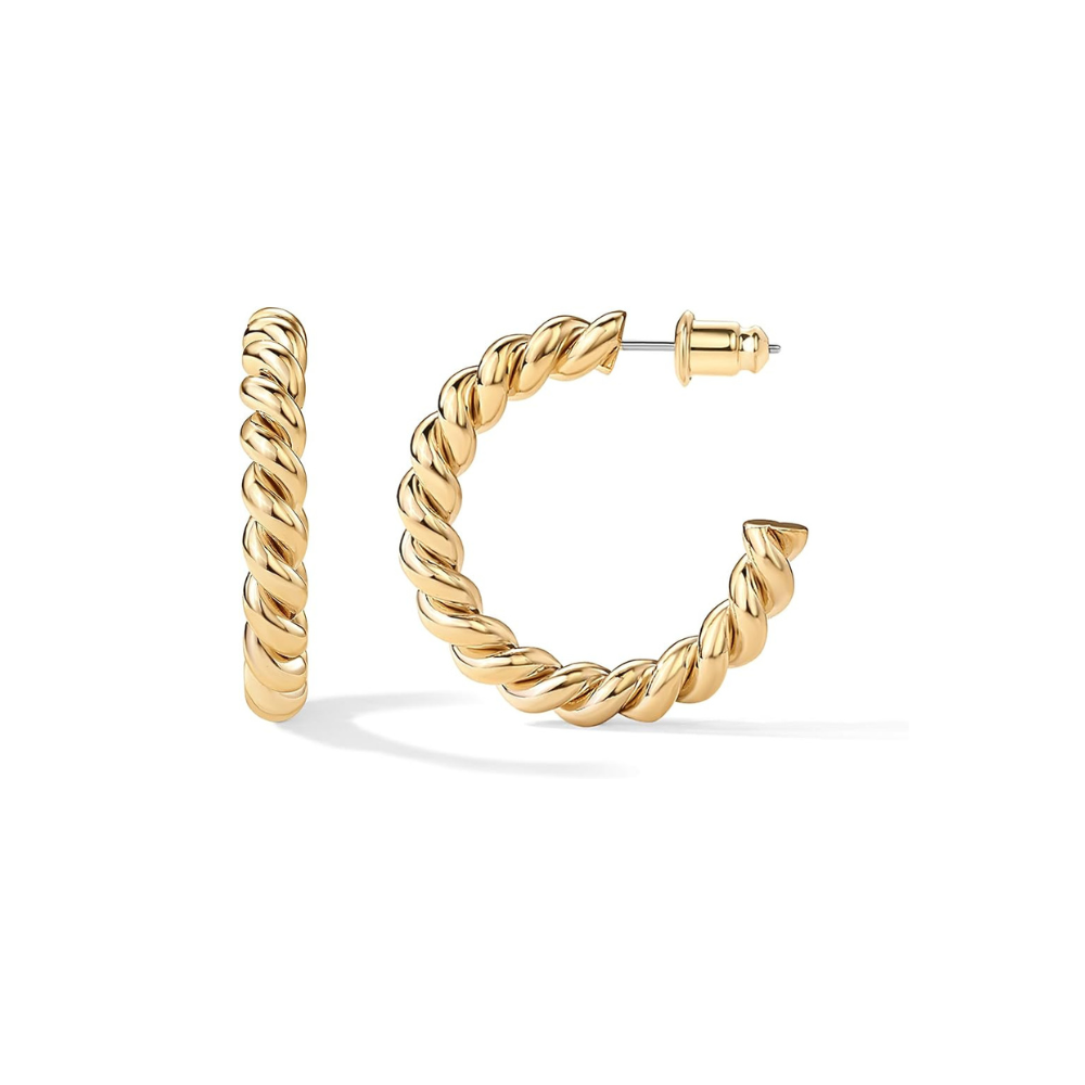 Corde Twist Créoles | Or
