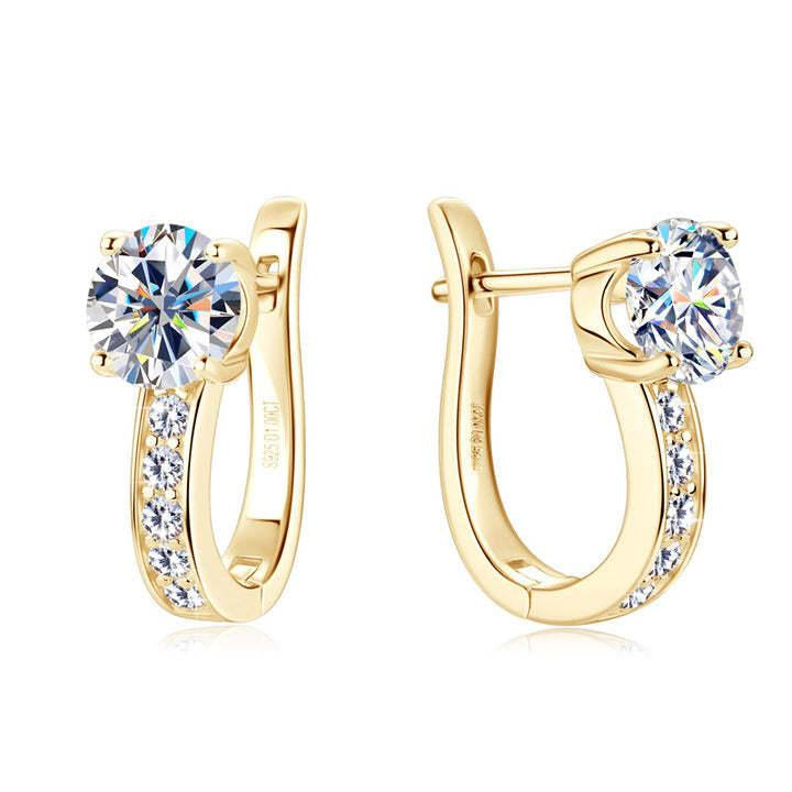 Channel Huggie Boucles d'Oreilles | Or
