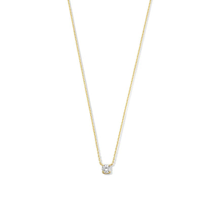 Cléa Moissanite Pierre Collier | Or