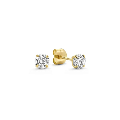Larmes de Lune Pierre Boucles d'Oreilles Set | Or