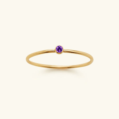 Amelia Pierre de Naissance Empilable Bague