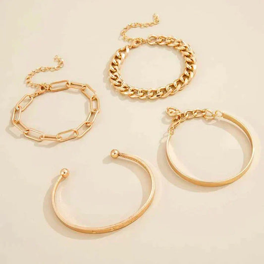 Elan Mercer Bracelet Set | Or