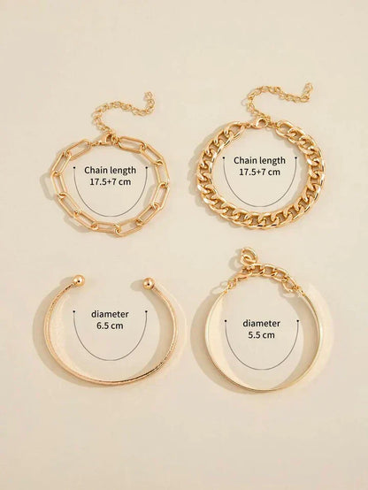Elan Mercer Bracelet Set | Or